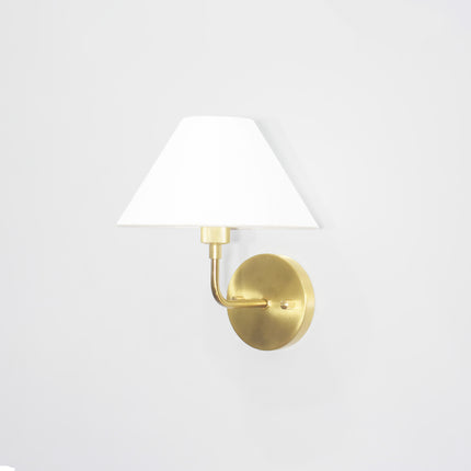 Stylish Canopy Wall Lamp: A Touch of Gold Elegance