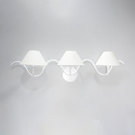 The Allure of Minimalism: Three White Wall Lamps