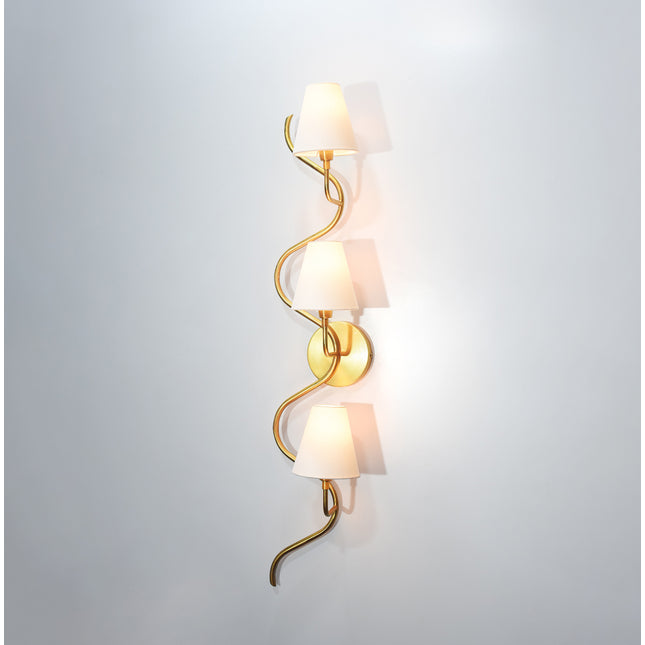 Discover the Charm of Golden Vertical lamp with canopy golden