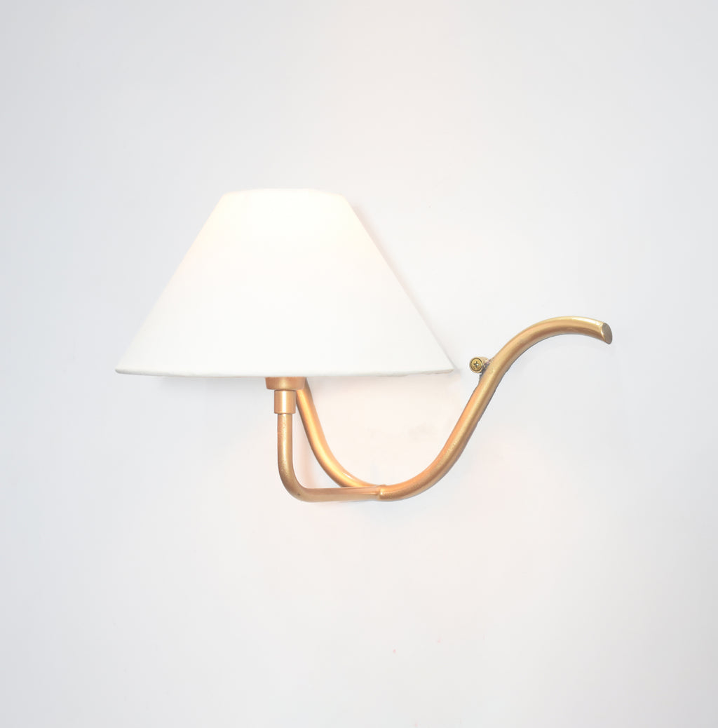 golden Wall Lamps with Canopy for Your Home Decor