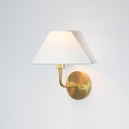 Stylish Canopy Wall Lamp: A Touch of Gold Elegance