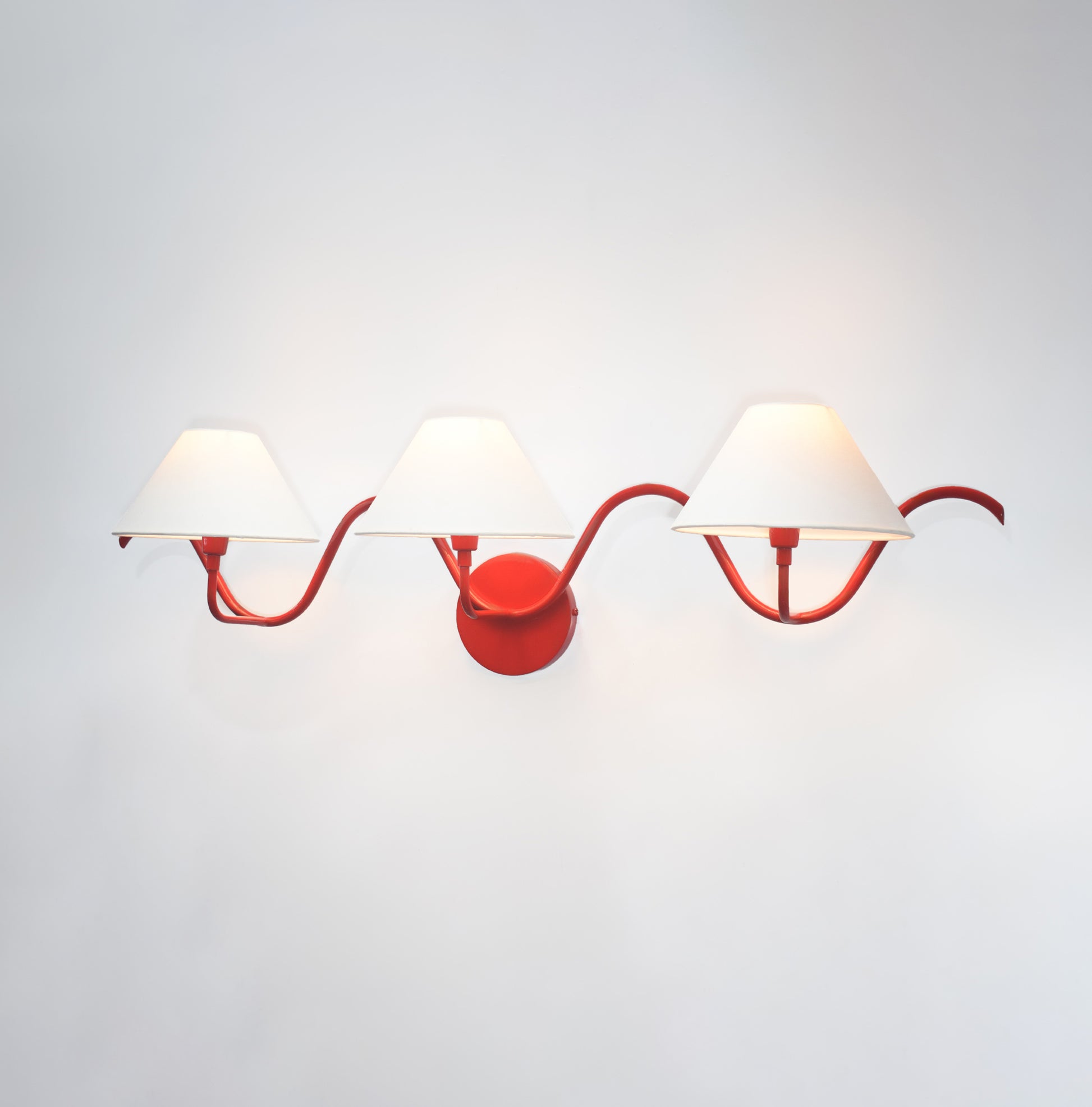 Choose the Perfect Three Red Wall Lamp