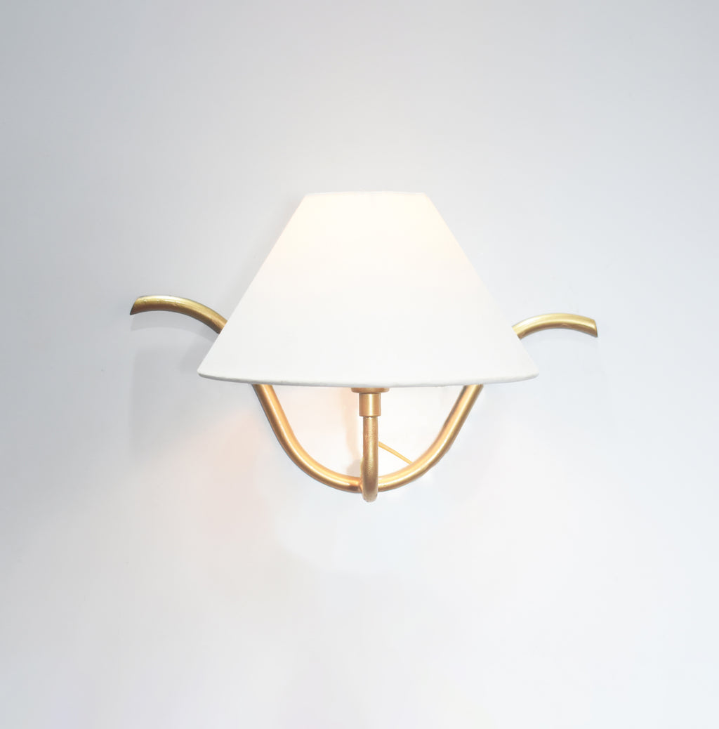 golden Wall Lamps with Canopy for Your Home Decor