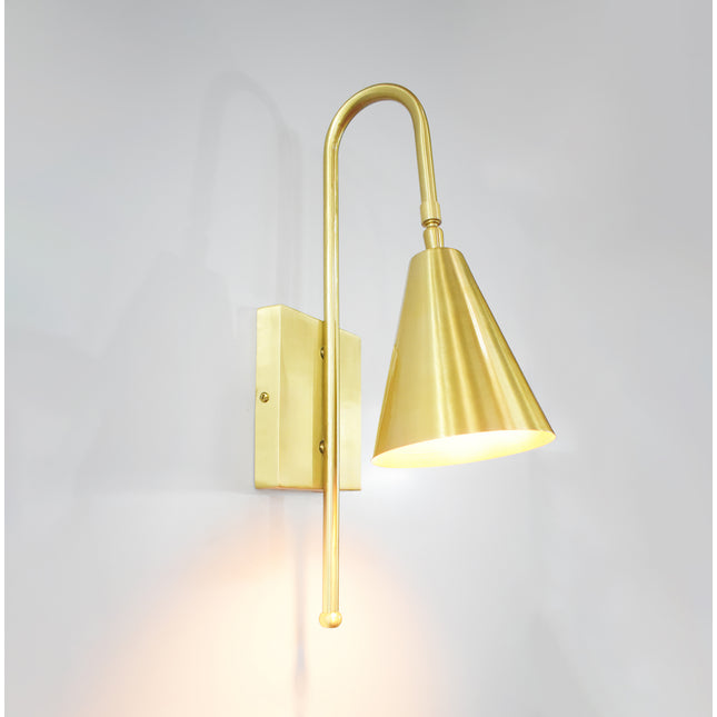 Illuminate Your Space with Golden Wall Sconces