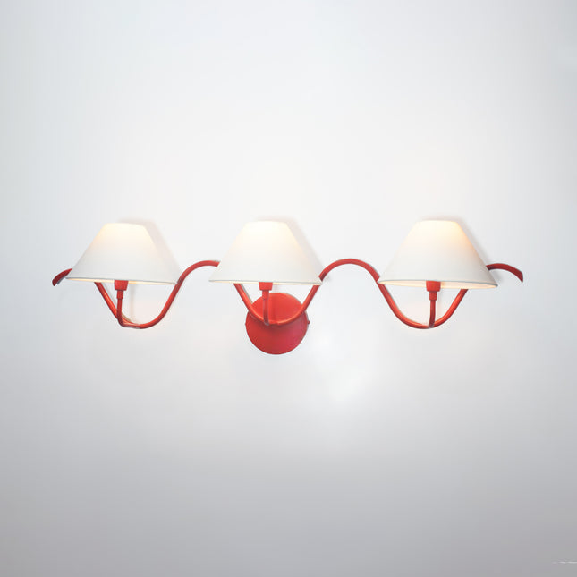 Choose the Perfect Three Red Wall Lamp