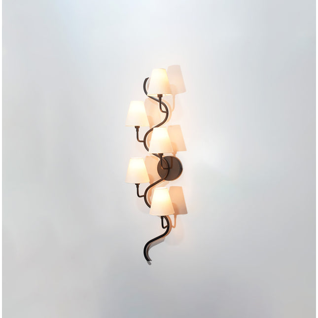 Transform Your Room with a Black Five Lamp Vertical Fixture