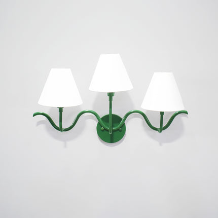Unique Wall Lamps with Three Shades to Brighten Up