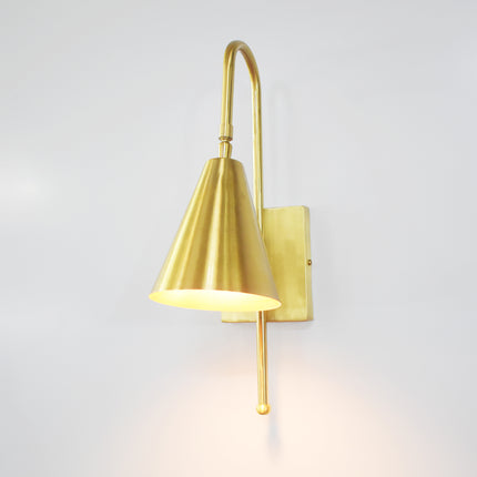 Illuminate Your Space with Golden Wall Sconces