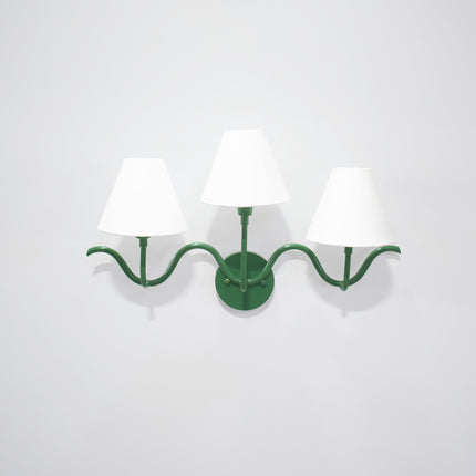 Unique Wall Lamps with Three Shades to Brighten Up