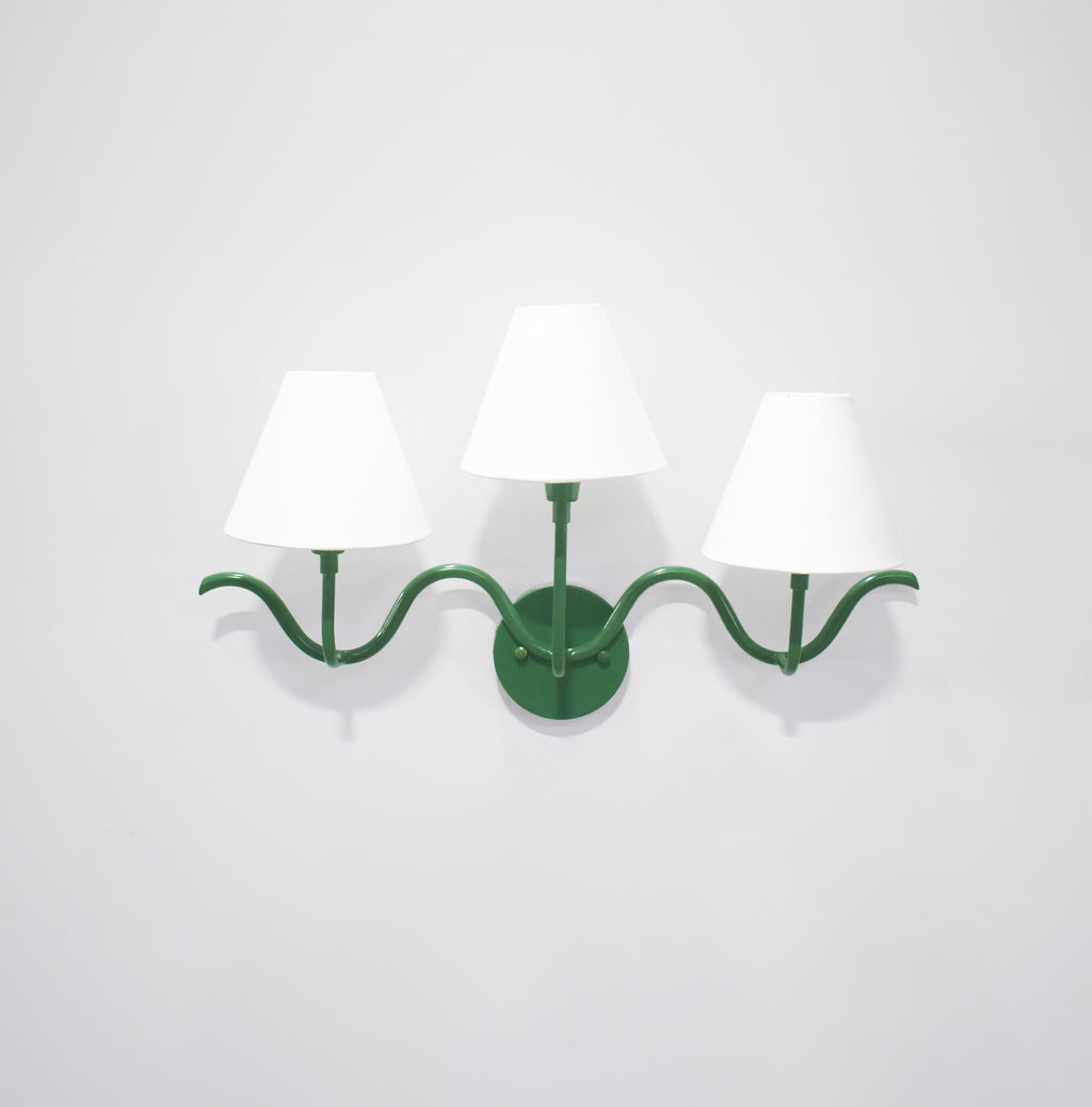 Unique Wall Lamps with Three Shades to Brighten Up