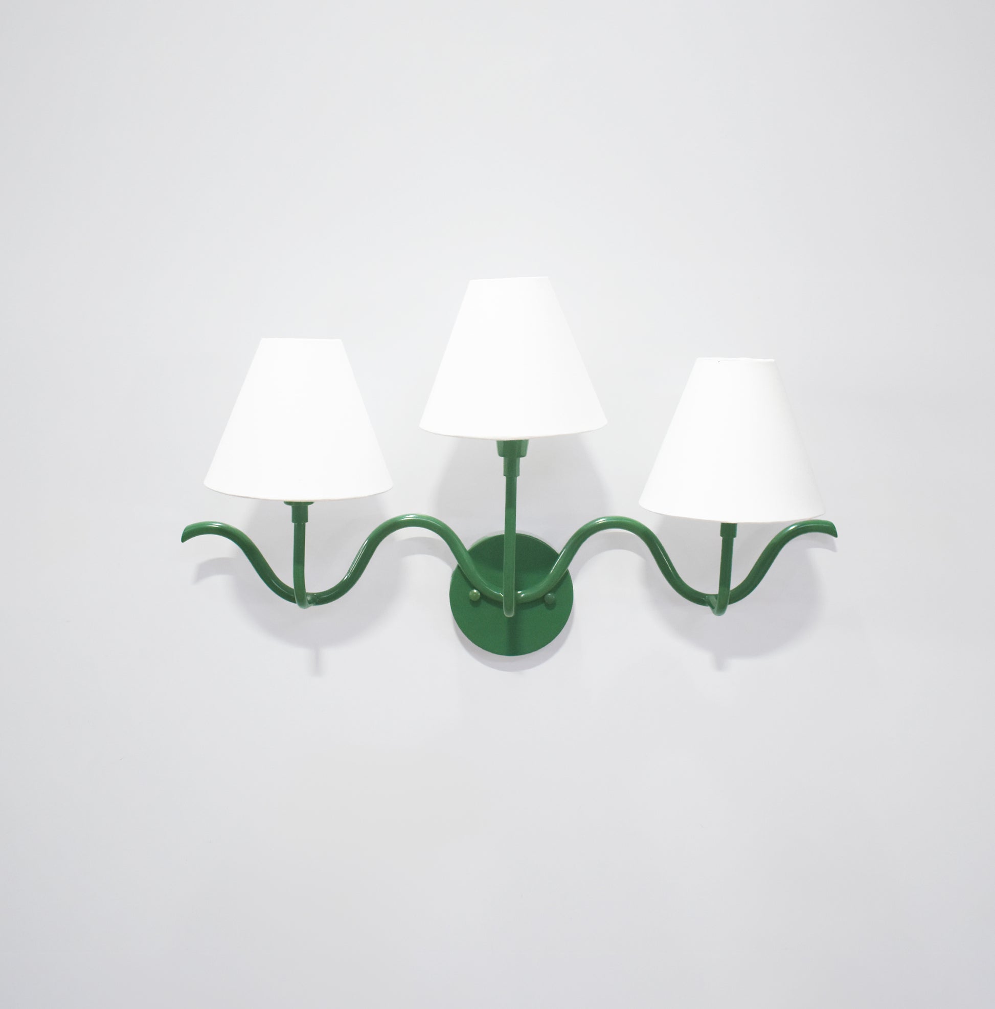 Unique Wall Lamps with Three Shades to Brighten Up
