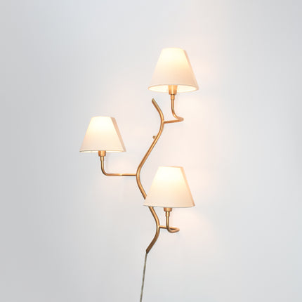 Discover the Charm of Dual-Shade Golden Wall Lamps