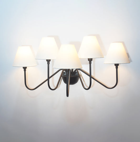 Style Your Space with a Five Light Wall Lamp