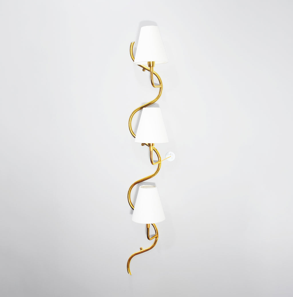 Stunning Golden Three Vertical Light Designs for Your Home