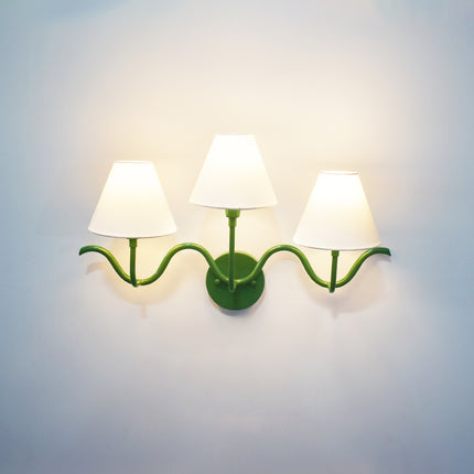 Unique Wall Lamps with Three Shades to Brighten Up