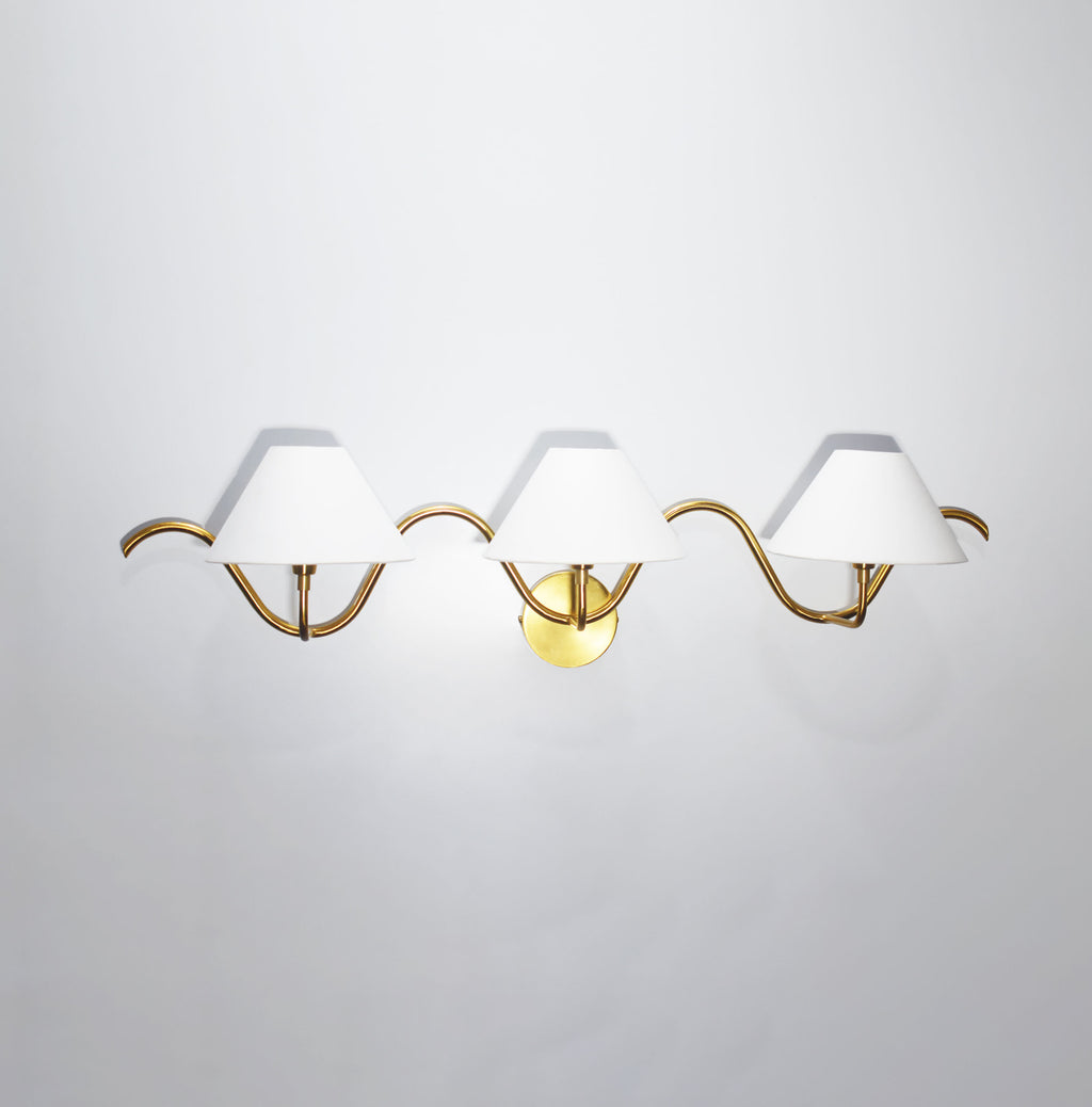 Affordable golden Wall Lights with three lamp You’ll Love