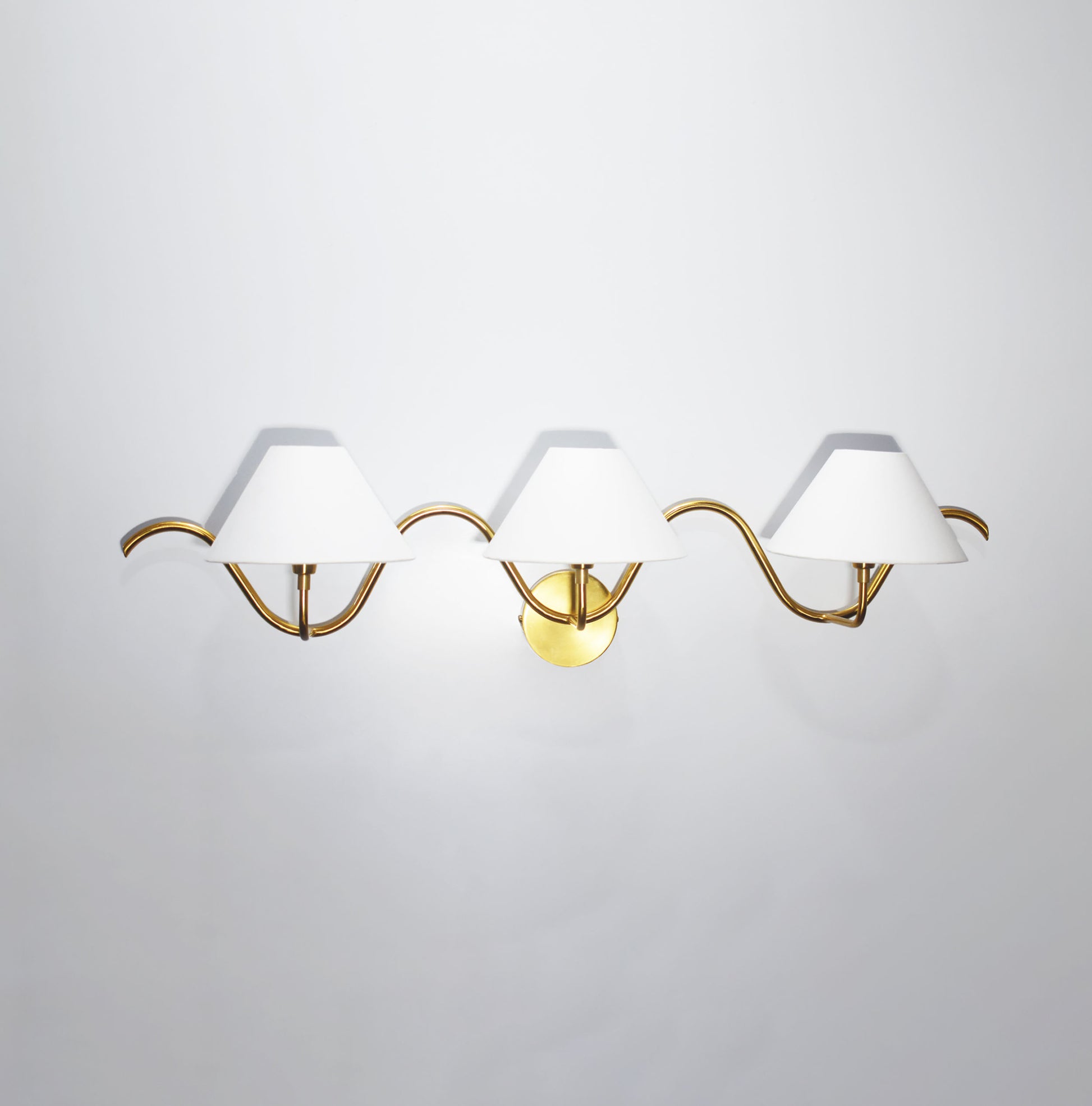 Affordable golden Wall Lights with three lamp You’ll Love