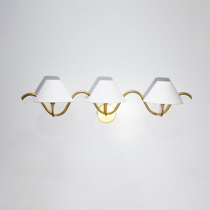 Affordable golden Wall Lights with three lamp You’ll Love