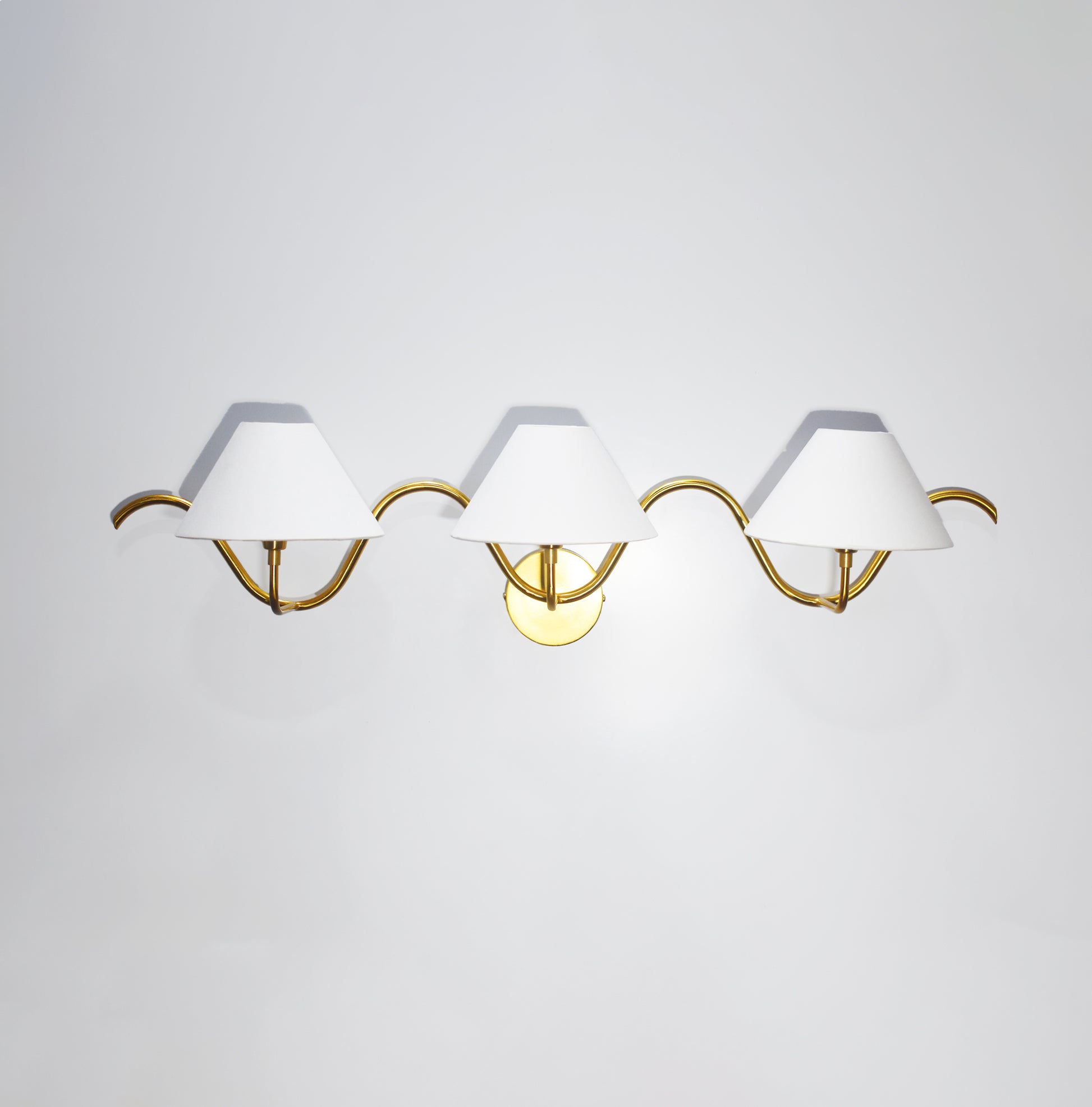 Affordable golden Wall Lights with three lamp You’ll Love