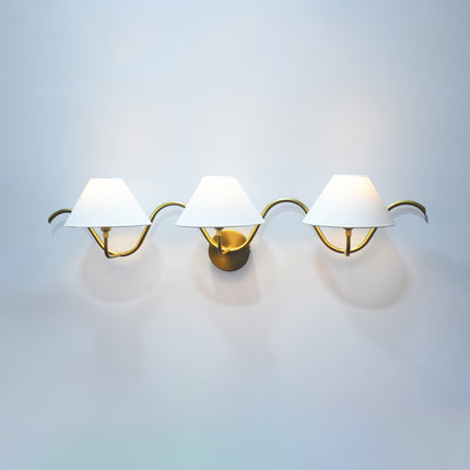 Affordable golden Wall Lights with three lamp You’ll Love