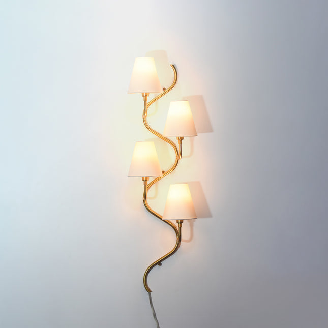 Elevate Your Decor with Golden Four Lamp Vertical Styles