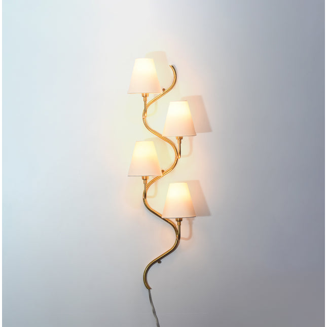 Elevate Your Decor with Golden Four Lamp Vertical Styles