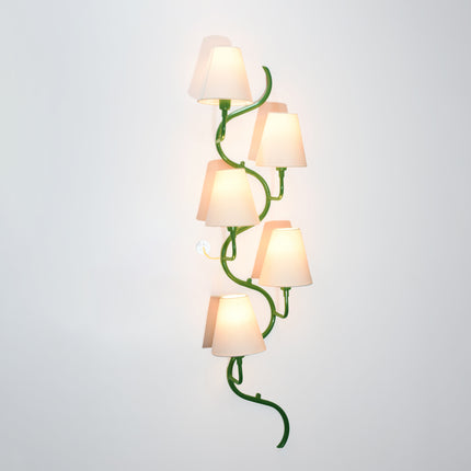 The Allure of Green Five Lamp Vertical Lighting Solutions