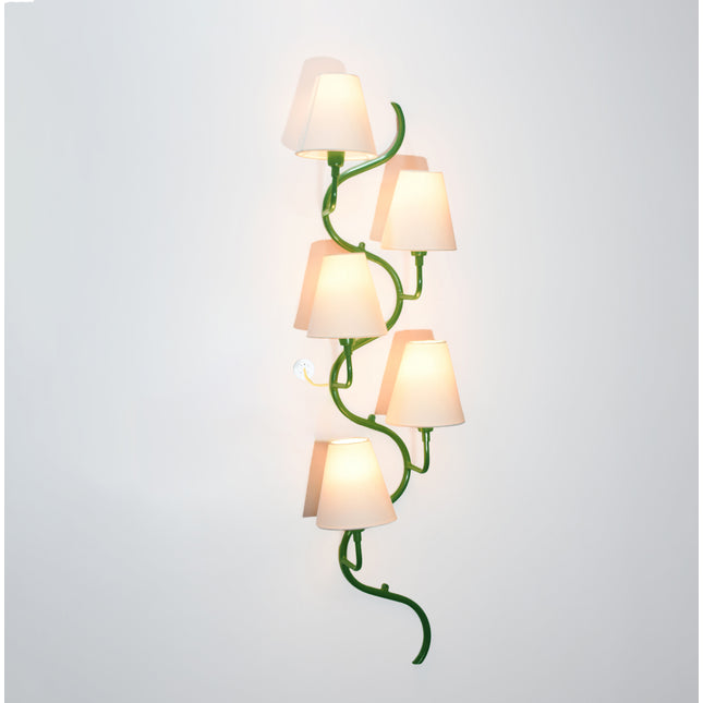 The Allure of Green Five Lamp Vertical Lighting Solutions
