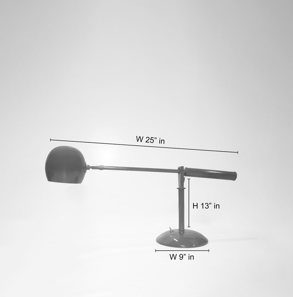The Art of Lighting: Discover the See-Saw Table Lamp red