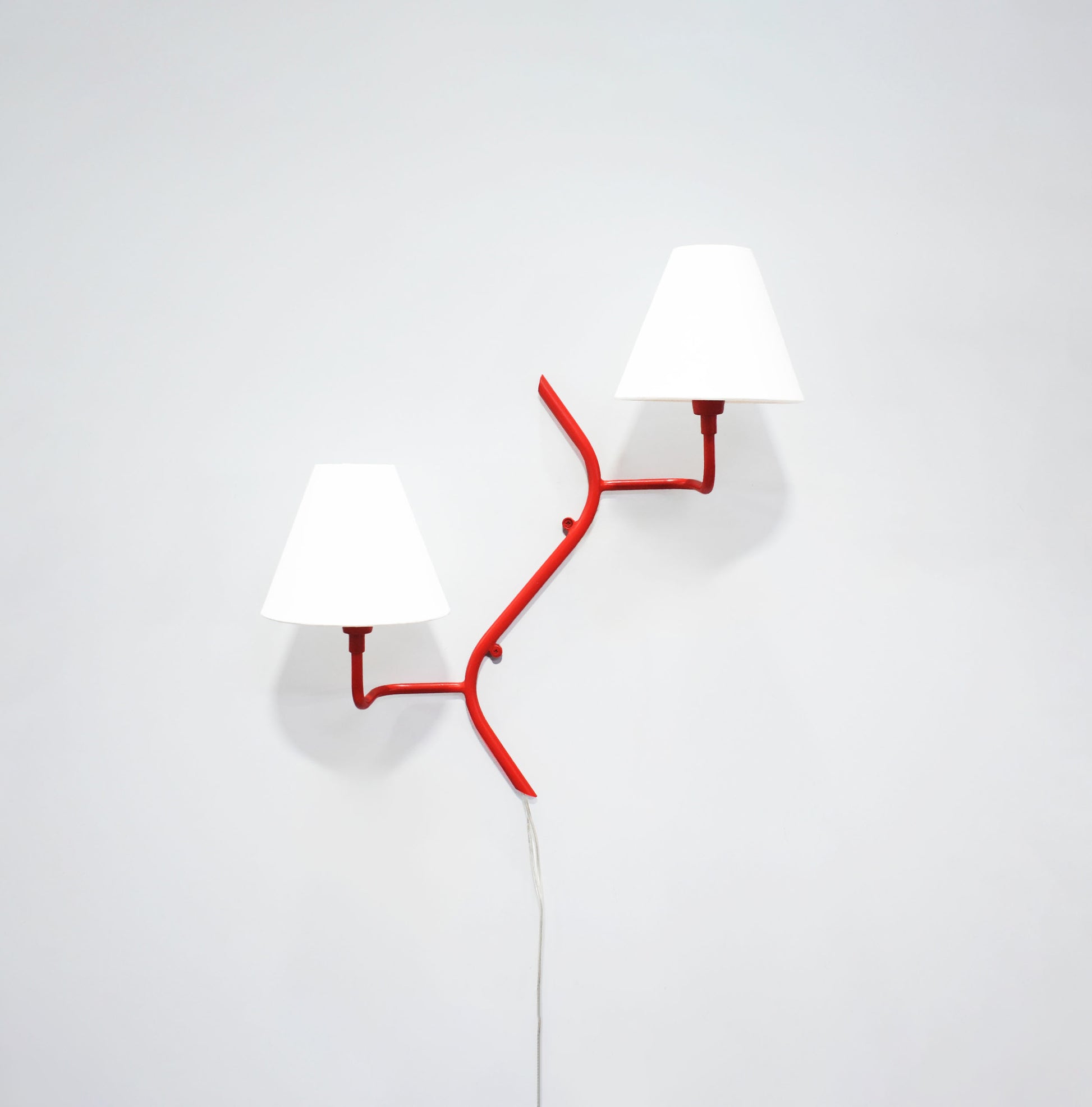 Discover the Charm of Two-Shade Red Wall Lamps