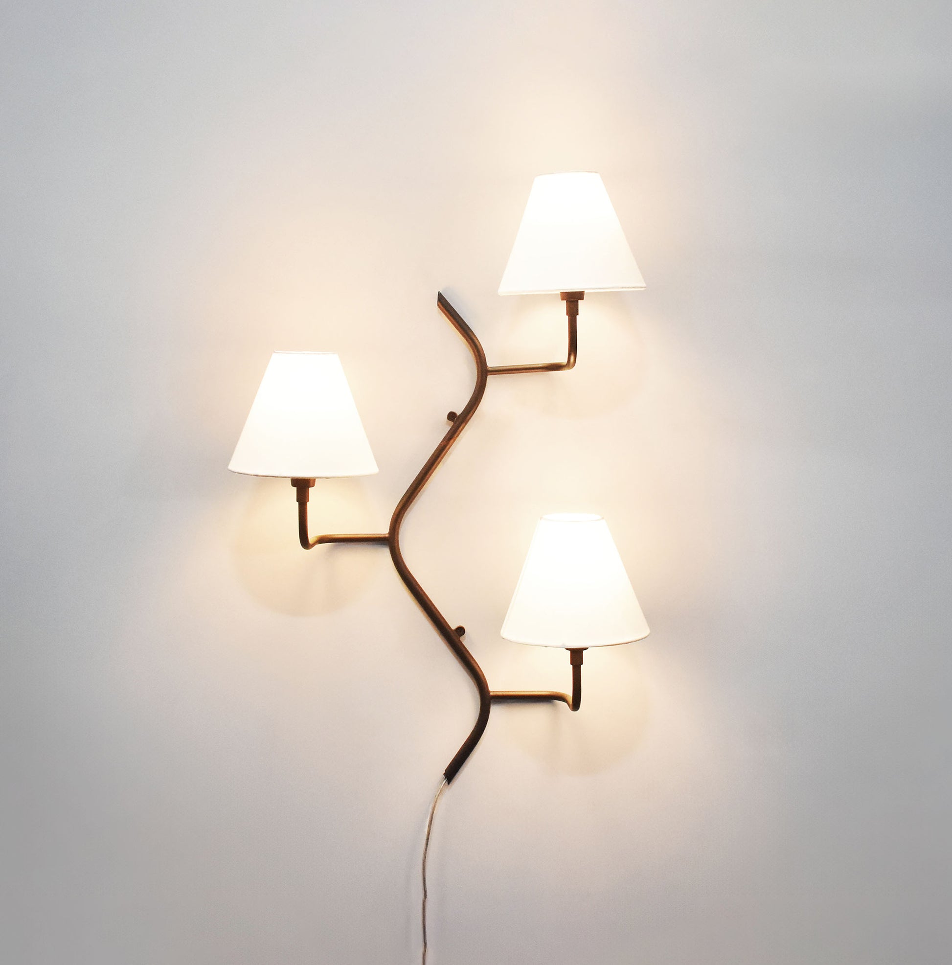 Elevate Your Decor with Three-Shade Black Wall Lamps