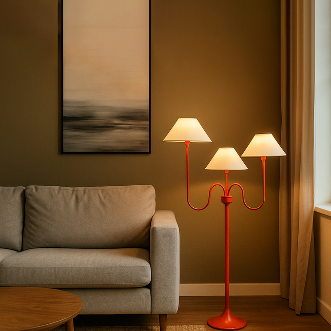 Red Floor Lamp is a Must-Have Decor Item Red