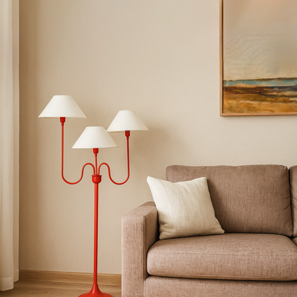Red Floor Lamp is a Must-Have Decor Item Red
