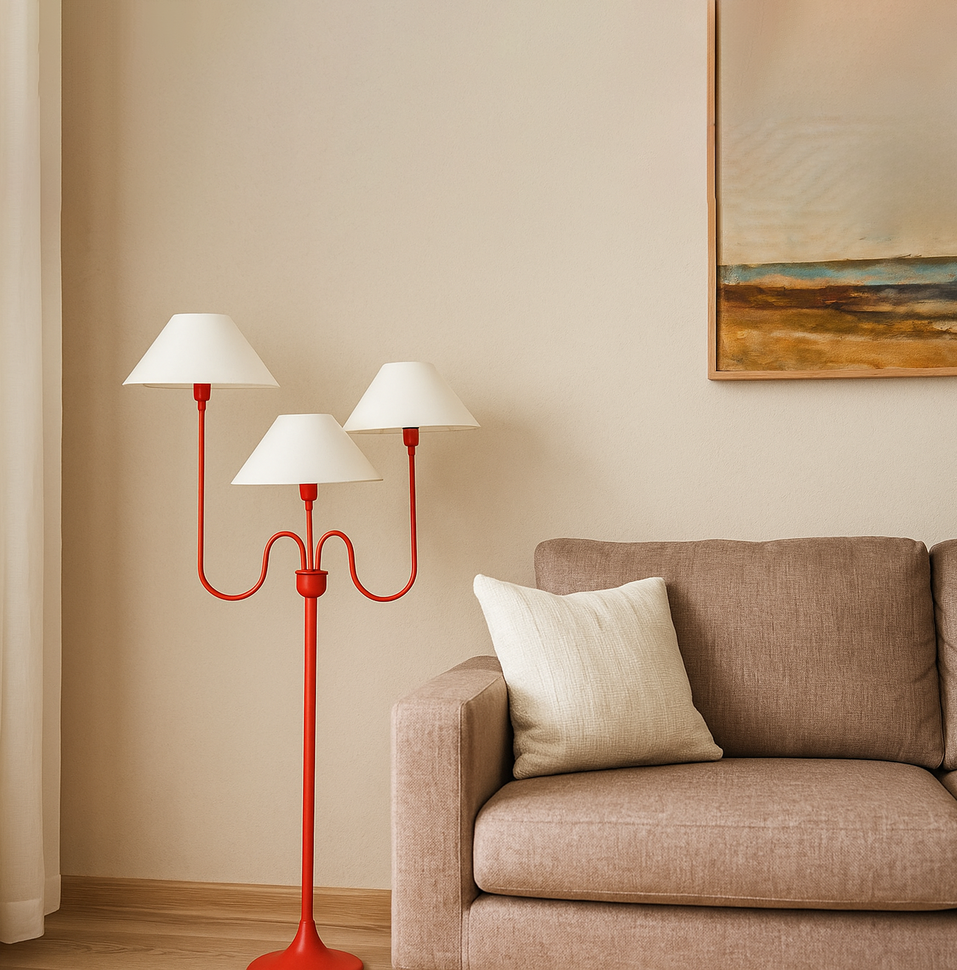 Red Floor Lamp is a Must-Have Decor Item Red