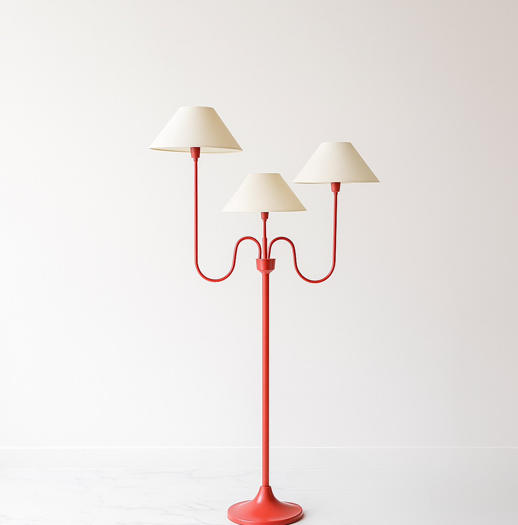 Red Floor Lamp is a Must-Have Decor Item Red