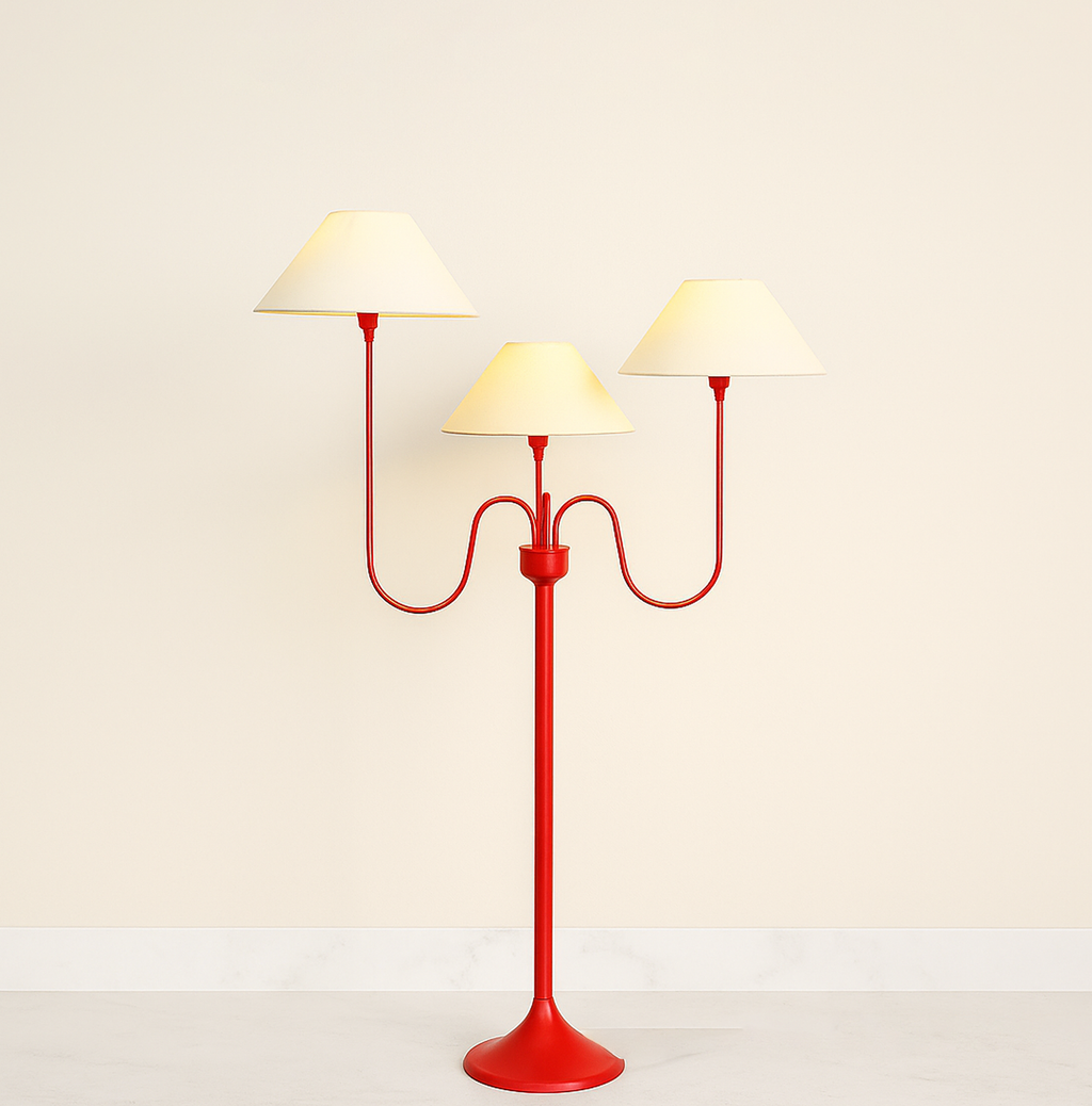 Red Floor Lamp is a Must-Have Decor Item Red