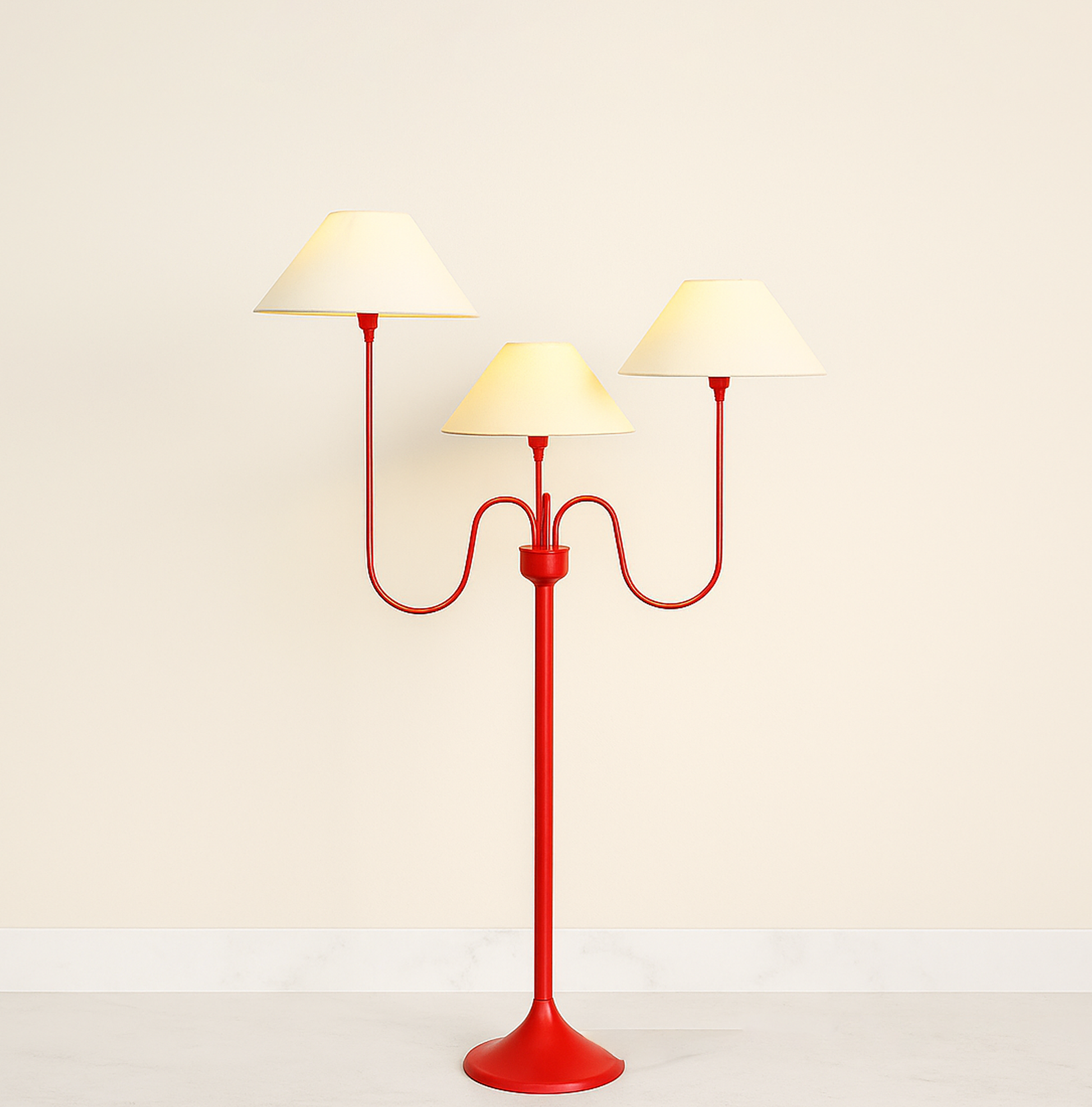 Red Floor Lamp is a Must-Have Decor Item Red