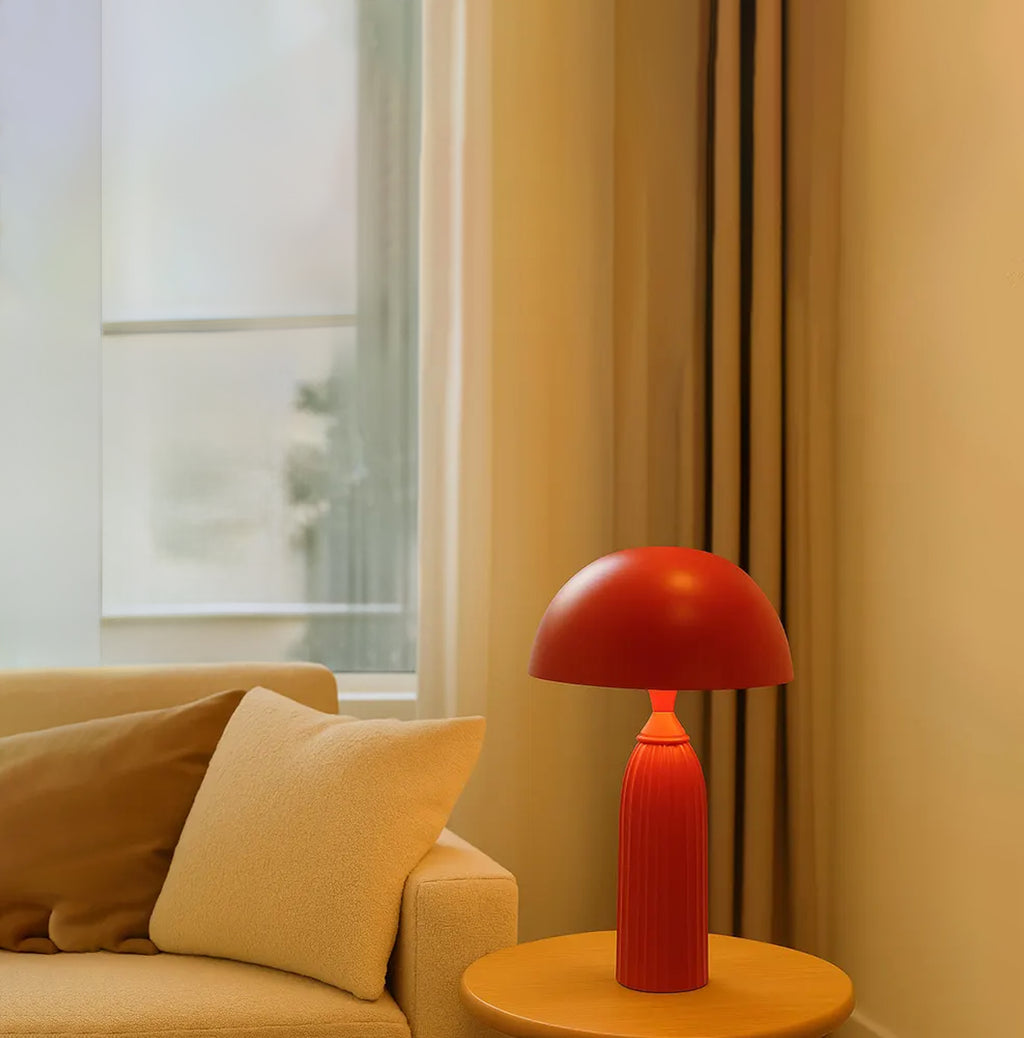 Enchanting Red Mushroom Lamps: A Touch of Elegance Red