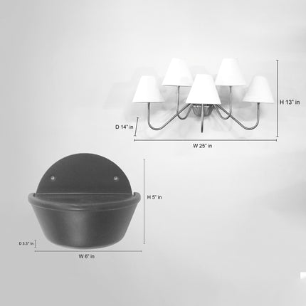 Unfold timeless elegance with the Brown Antique wall sconce masterpiece Brass Golden