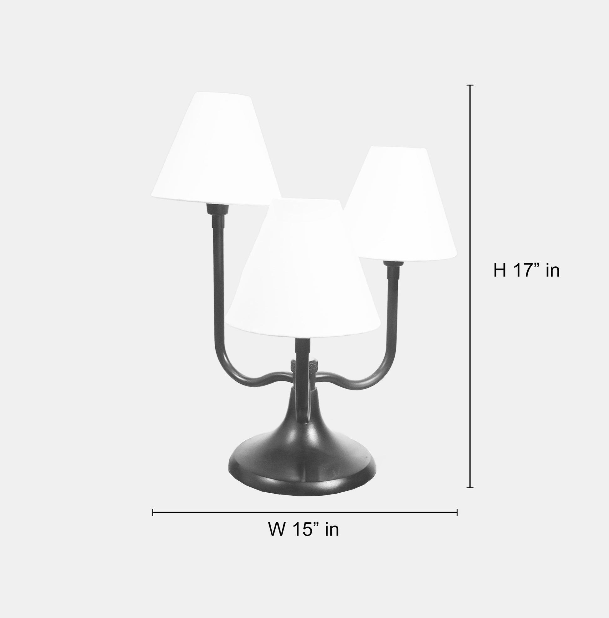 Brighten Up: Table Lamps with Diverse Shade Options matte black