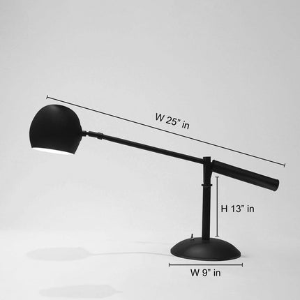 The Art of Lighting: Discover the See-Saw Table Lamp matte black