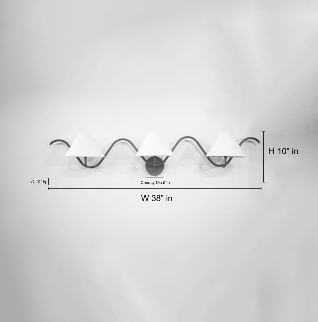 Choose the Perfect Three Red Wall Lamp