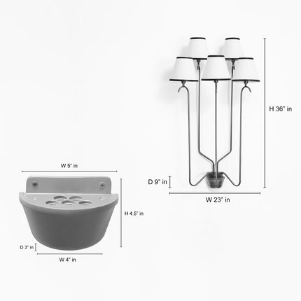 Wall Lights: A Touch of Luxury for Every Room matte black