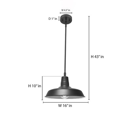 Transform Your Space with Elegant Black Hanging Lights matte black