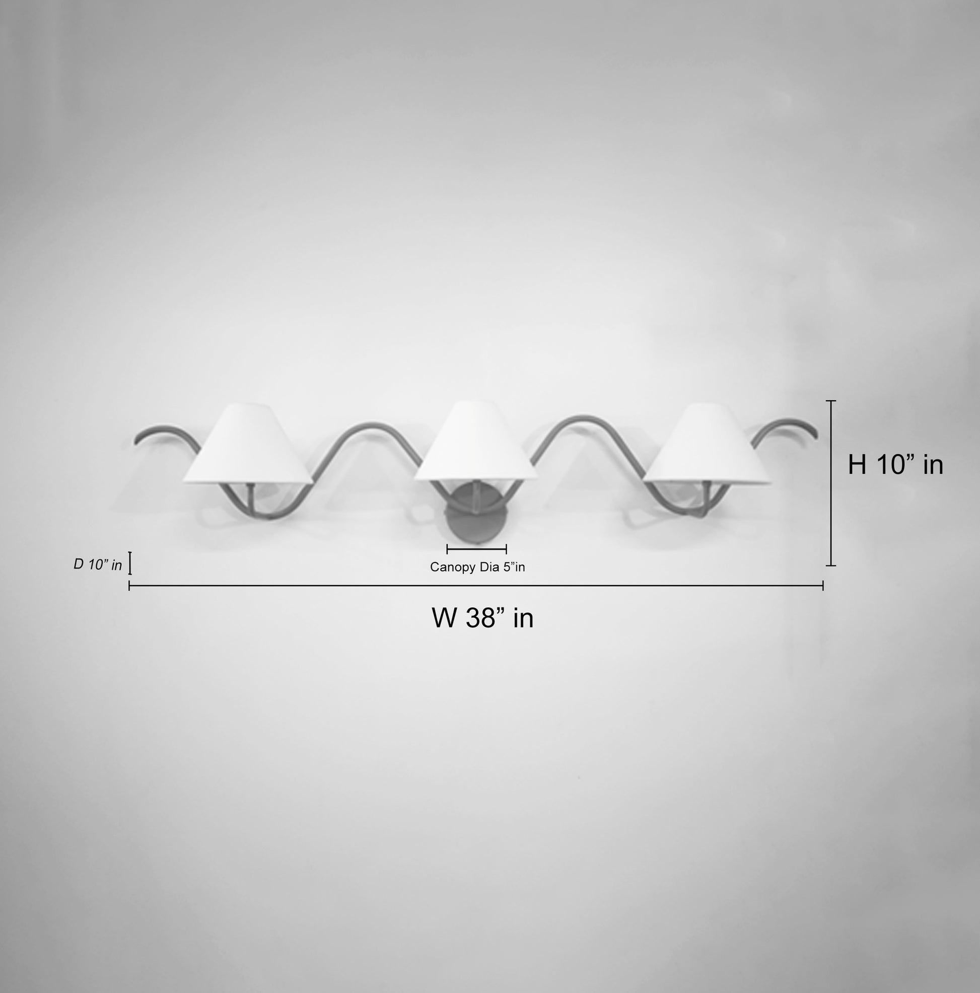 The Allure of Minimalism: Three White Wall Lamps