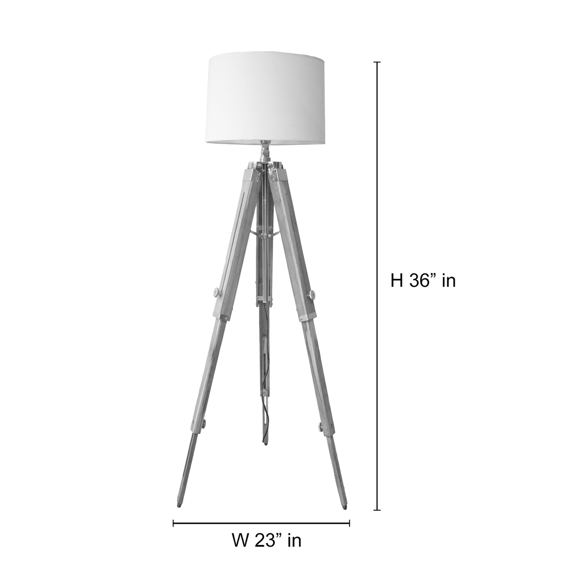 Discover the Charm of Floor Tripod Lamps Wooden