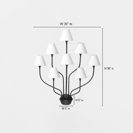 Brighten Up Your Home with Modern Wall Lights dark brounge